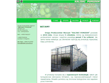 Tablet Screenshot of kaliski-pomidor.pl